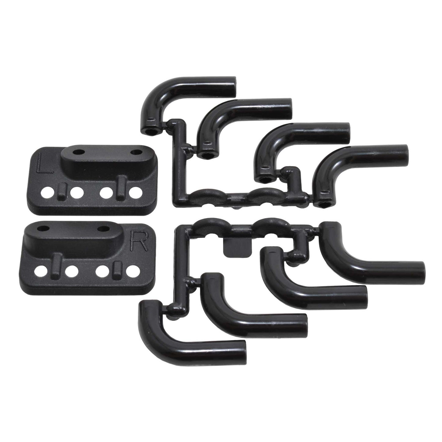 Zoomies Mock Exhaust Headers Black
