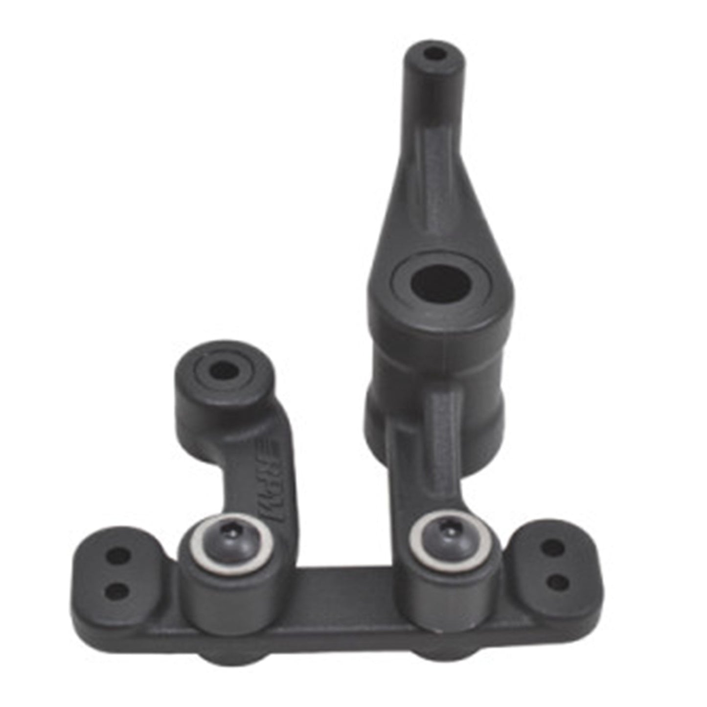 Servo Saver Eliminator Bellcrank Black (2): All ECX 1/10 2WD