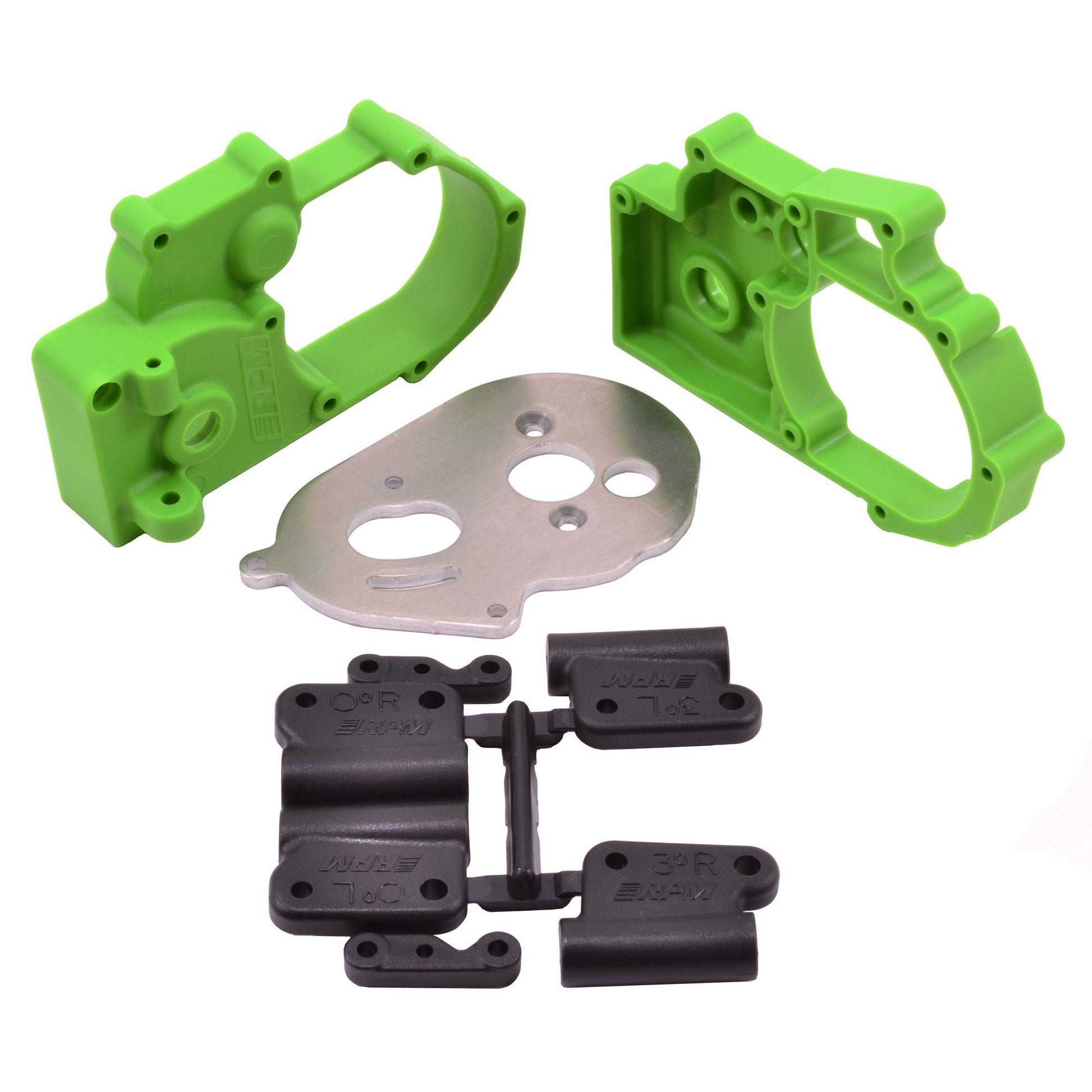 Gearbox Housing and Rear Mounts  Green: TRA 2WD Vehicles - Ricky's Hobby Corner