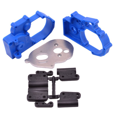 Gearbox Housing and Rear Mounts  Blue: TRA 2WD Vehicles - Ricky's Hobby Corner