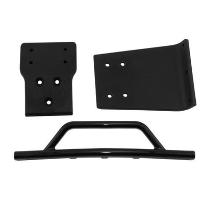 Front Bumper/Skid Plate Black: SLH 4x4