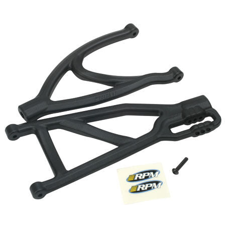 Rear A-Arms Left or Right Black: Revo