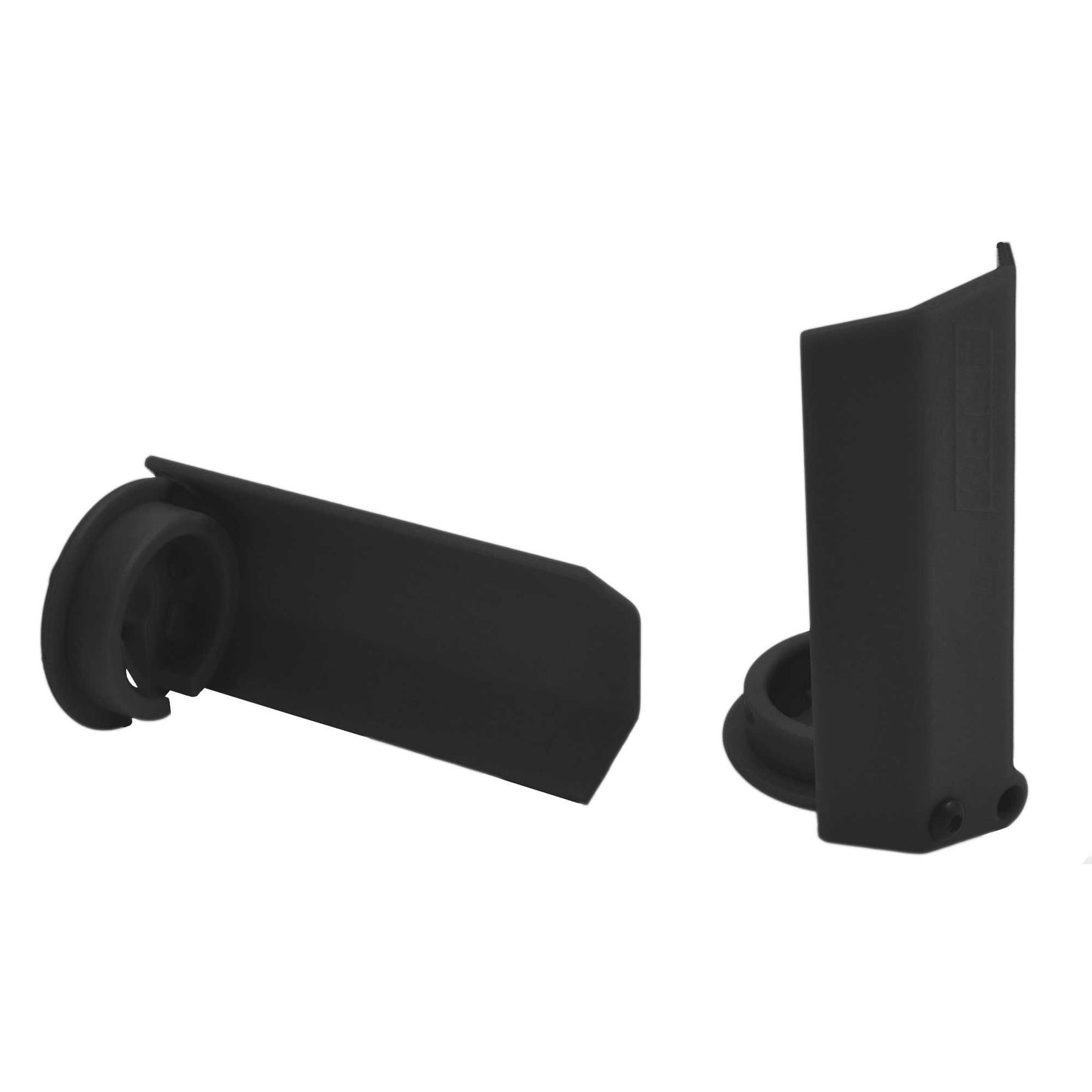 Shock Shaft Guards Black: Traxxas X-Maxx