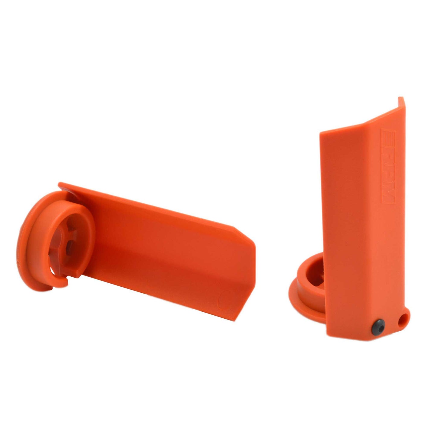 Shock Shaft Guards Orange: Traxxas X-Maxx