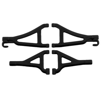 Front Up/Low A-arms Black: 1/16 ERV