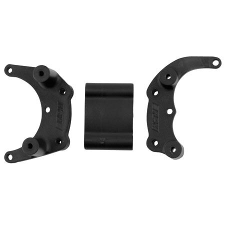 Rear Bumper/Wheely Bar Mnt Black: ST BA RU SLH