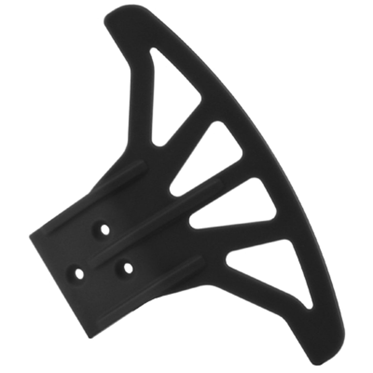 Wide Front Bumper Black ST 4x4