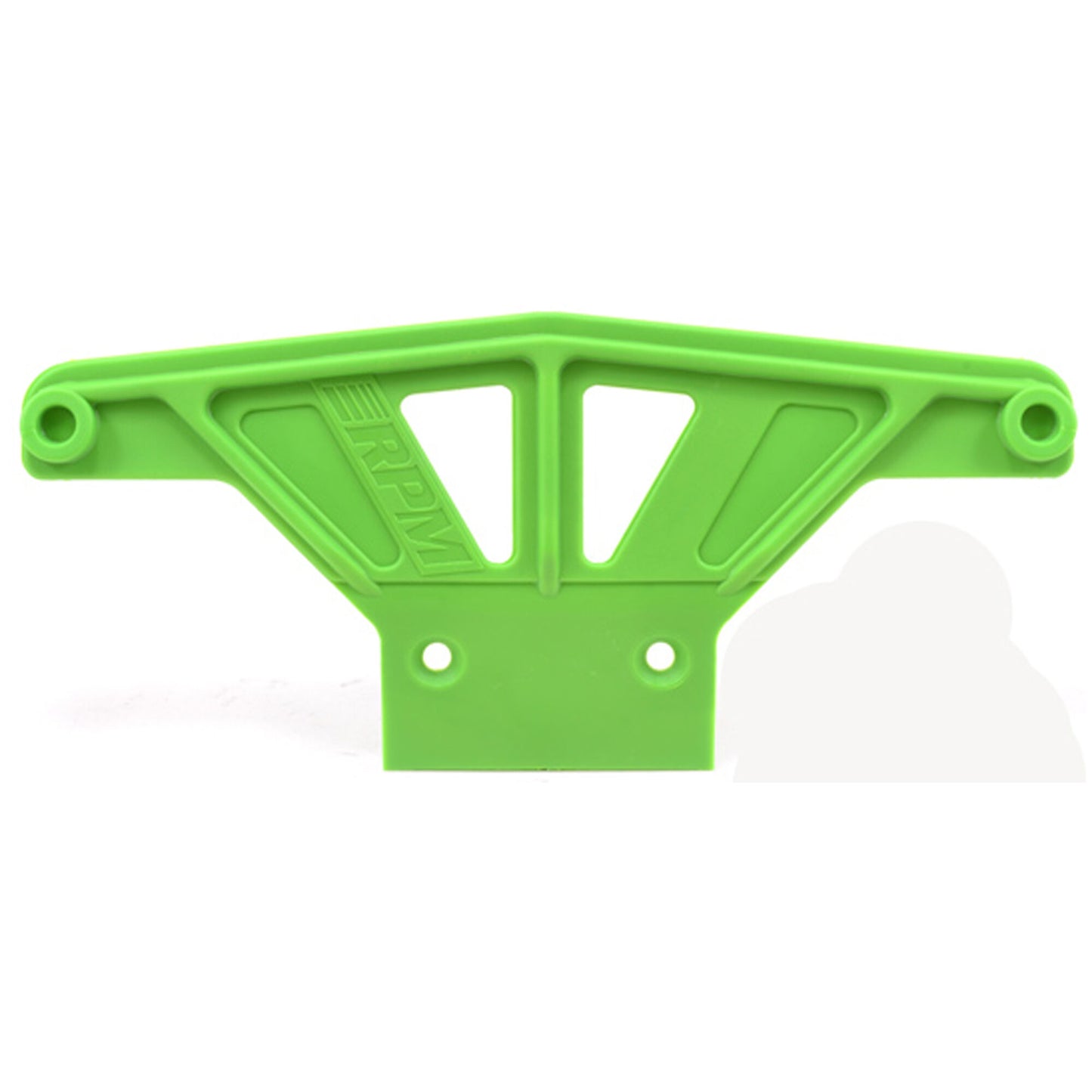 Wide Front Bumper Green: Rustler Stampede Bandit