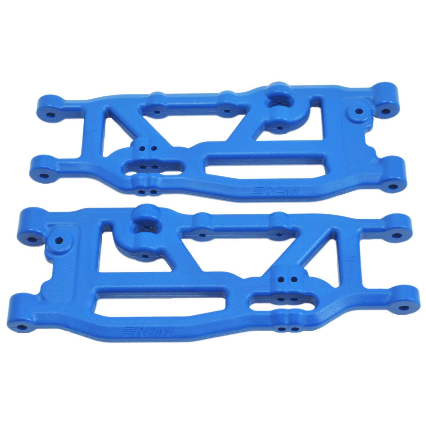 Rear Lower A-Arm (2): ARRMA V4 & Older 6S BLX Trucks Blue