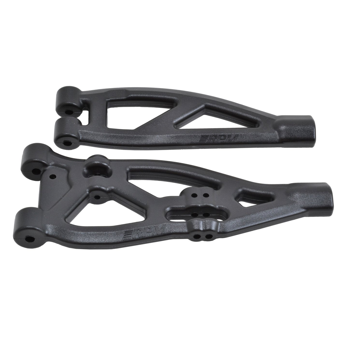 Front Upper and Lower A-Arm: ARRMA V4 & Older 6S BLX Trucks Black