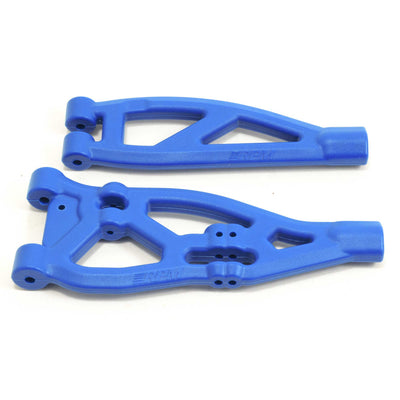 Front Upper and Lower A-Arm: ARRMA V4 & Older 6S BLX Trucks Blue