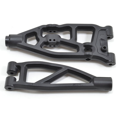 Front Left Upper & Lower A-arms: ARRMA V5 6S BLX & EXB Trucks Black