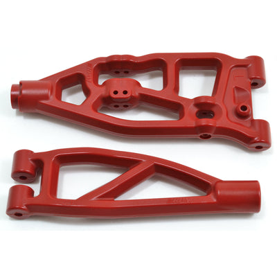 Front Left Upper & Lower A-arms: ARRMA V5 6S BLX & EXB Trucks Red