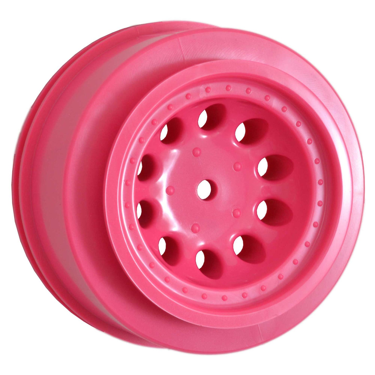 1/10 Revolver Front/Rear Short Course 2.2/3.0 Wheels 12mm Hex Pink (2): Slash 4x4
