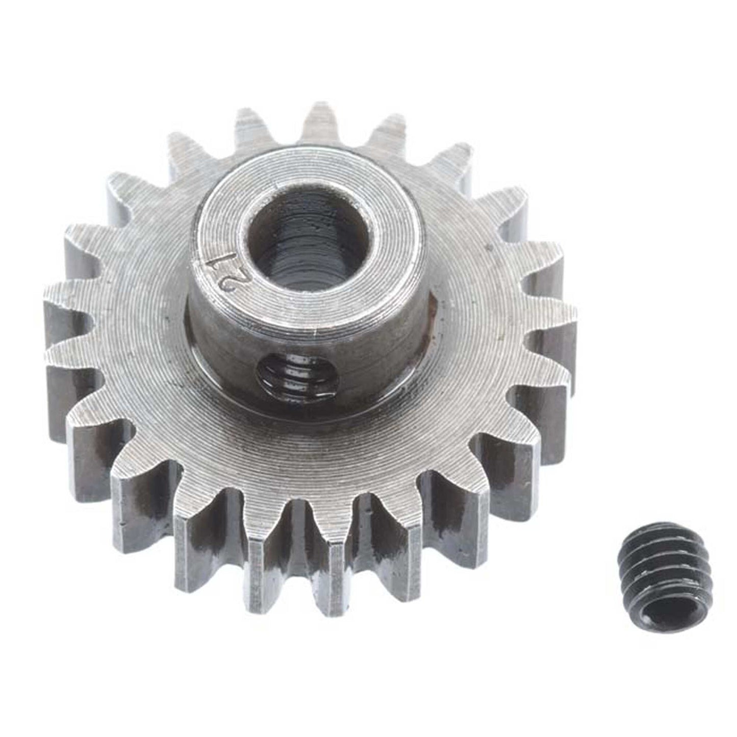 Extra Hard Steel 5mm Bore 1 Module Pinion 21T