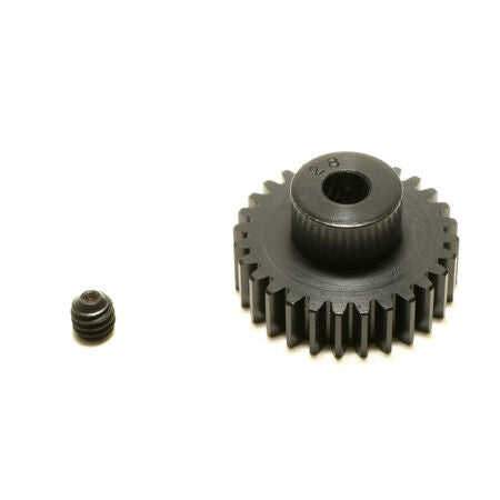 48P Hard Coated Aluminum Pinion Gear 28T