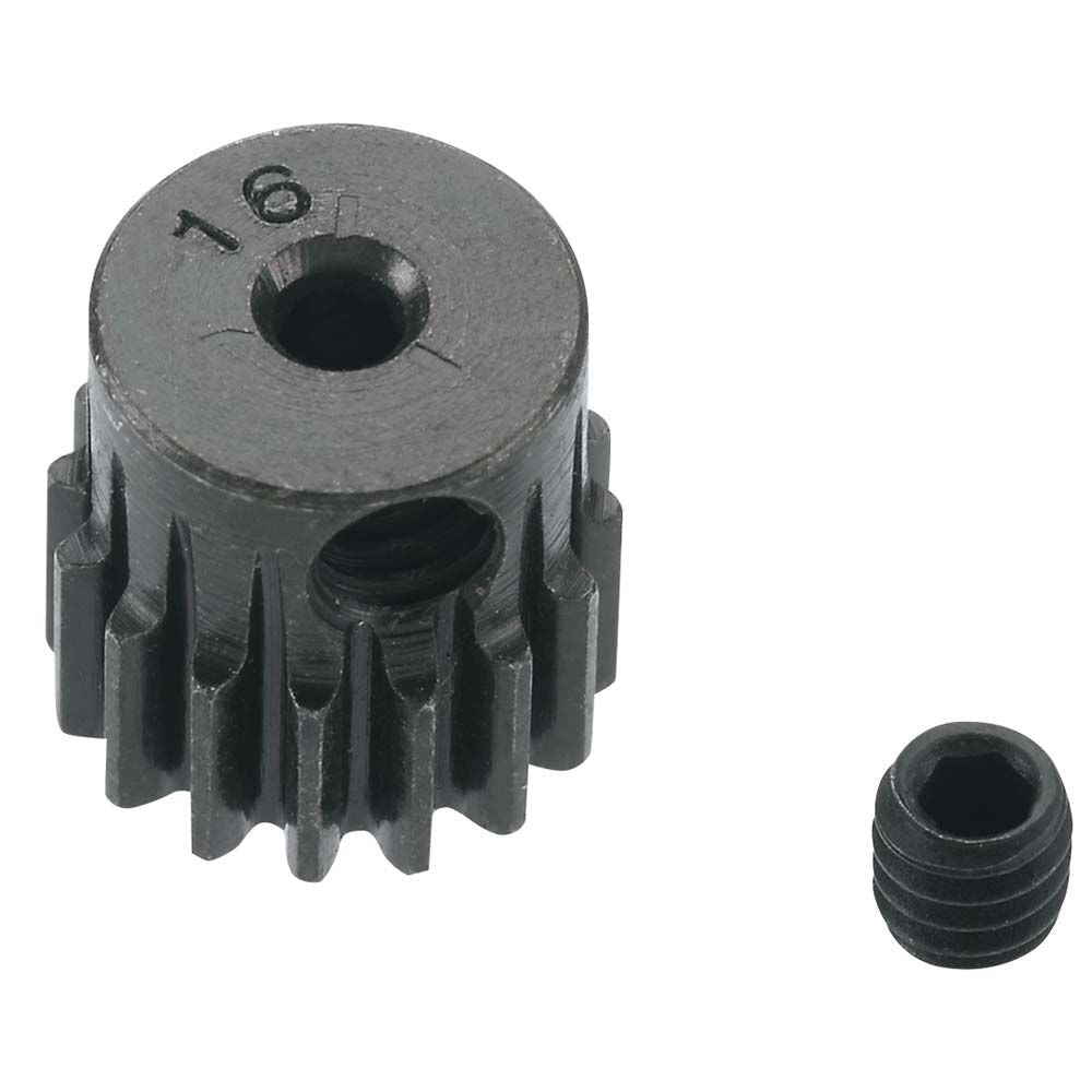 0.5 Module Hard Blackened Steel Mini Pinion 2mm 16T