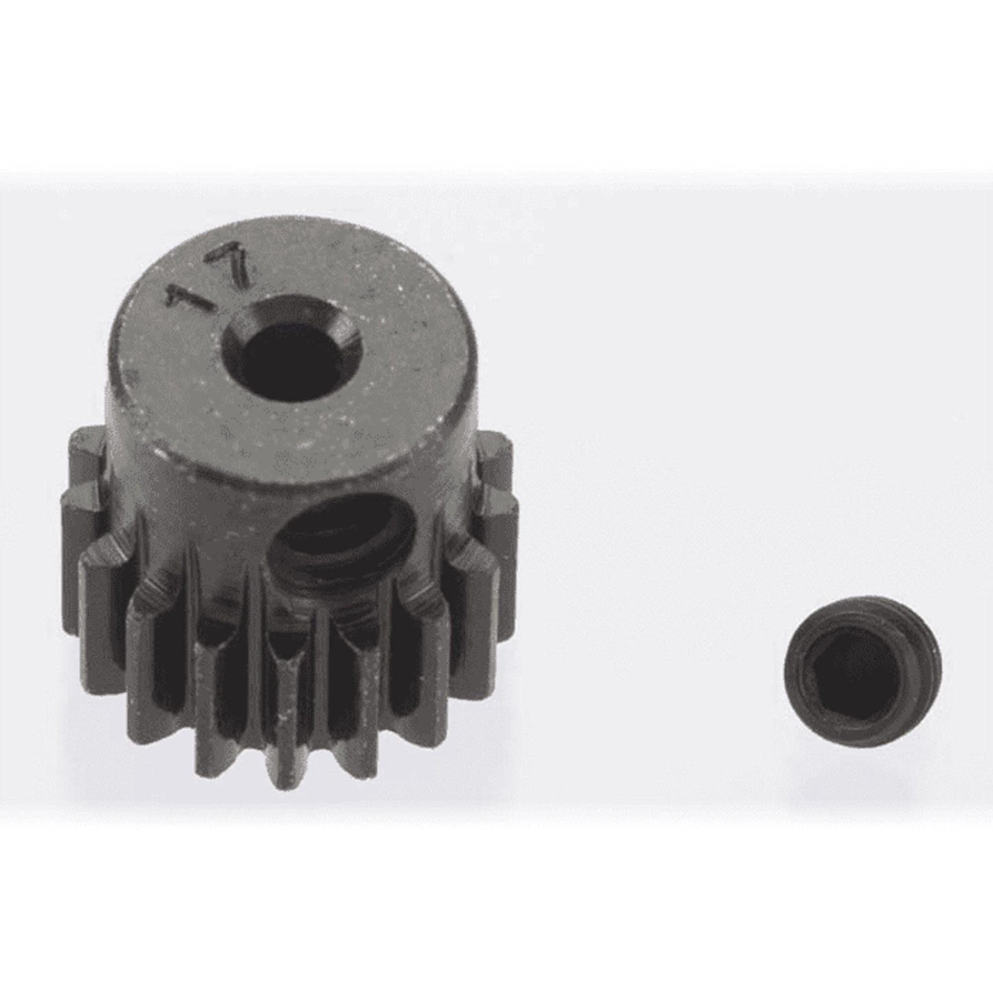 0.5 Module Hard Blackened Steel Mini Pinion 2mm 17T