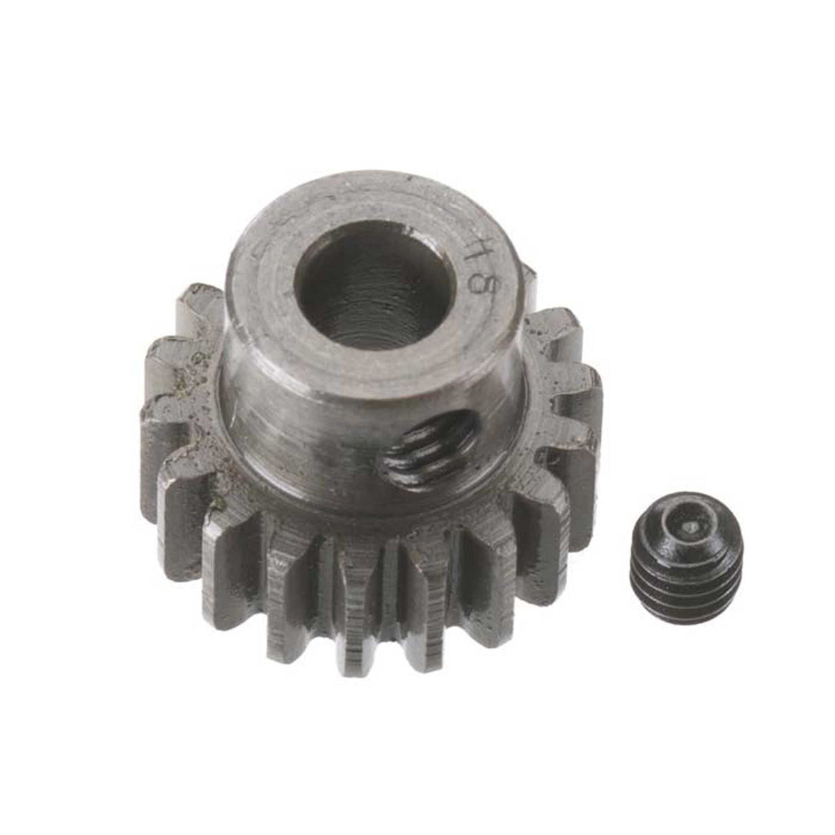 Extra Hard 5mm Bore .8 Module (31.75P) Pinion 18T