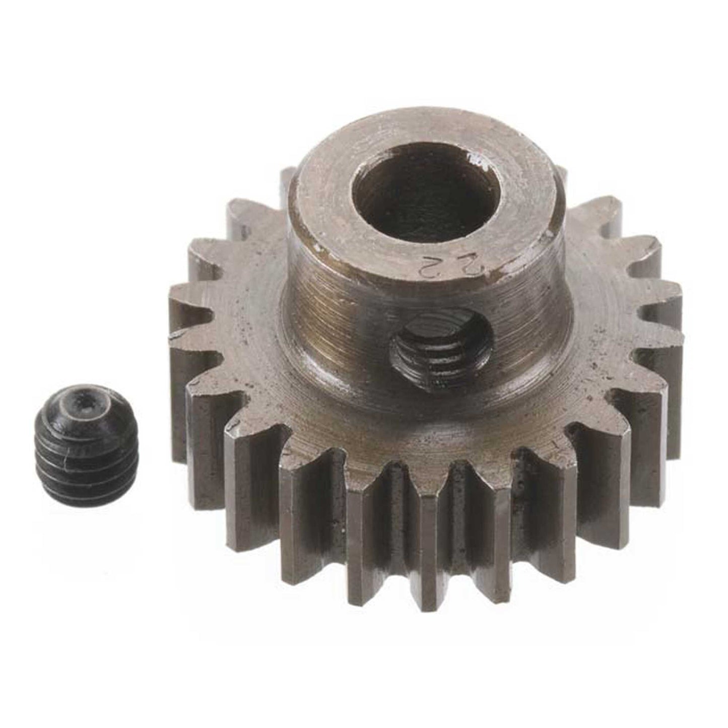 Extra Hard 5mm Bore .8 Module (31.75P) Pinion 22T