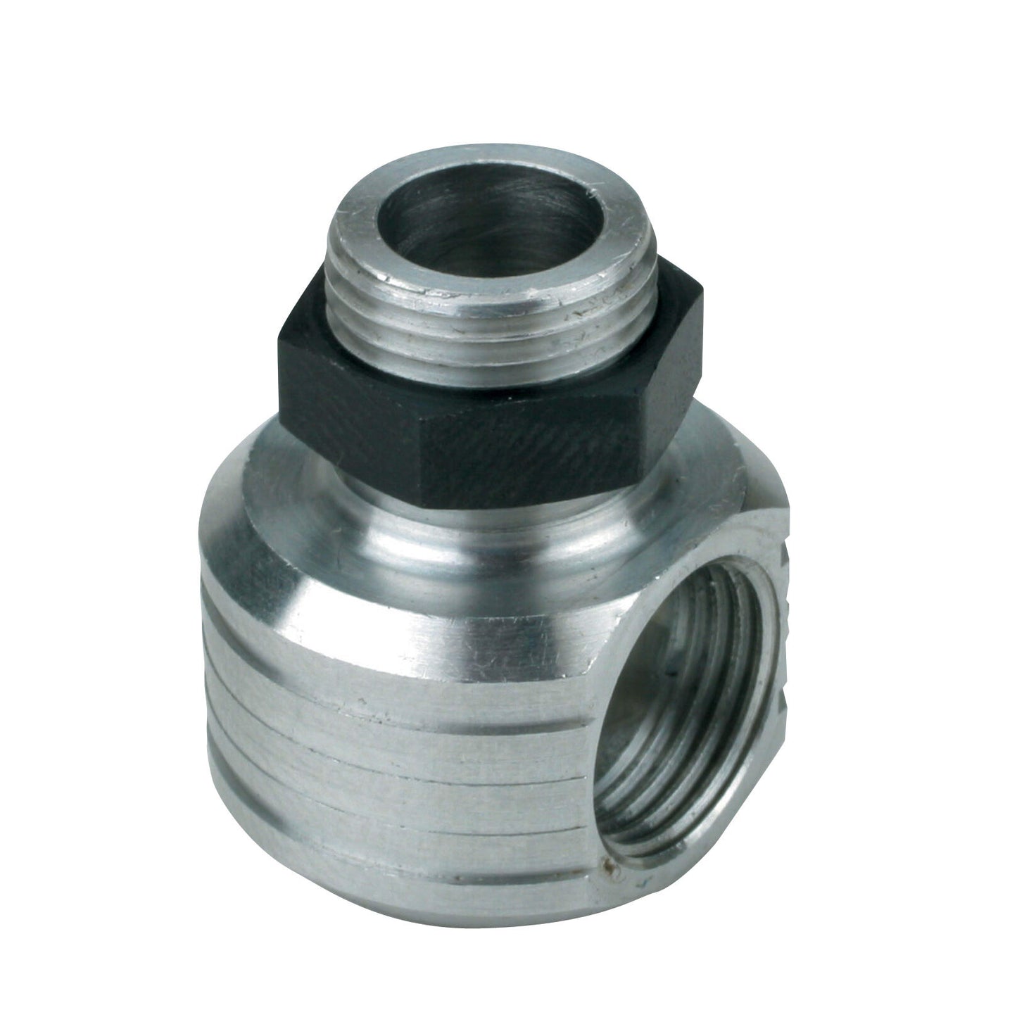 Muffler  Right Angle Adapter: Y