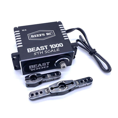 Beast 1000 1/5 Scale Digital Metal Gear Waterproof Servo  Black