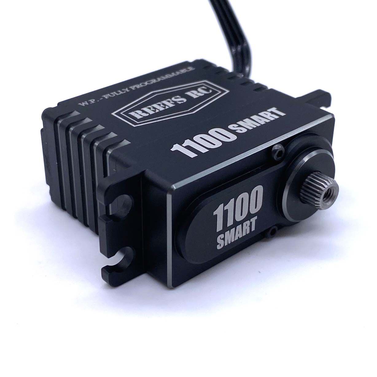 1100 Smart Digital Metal Gear Waterproof Programmable Servo & Winch  Black