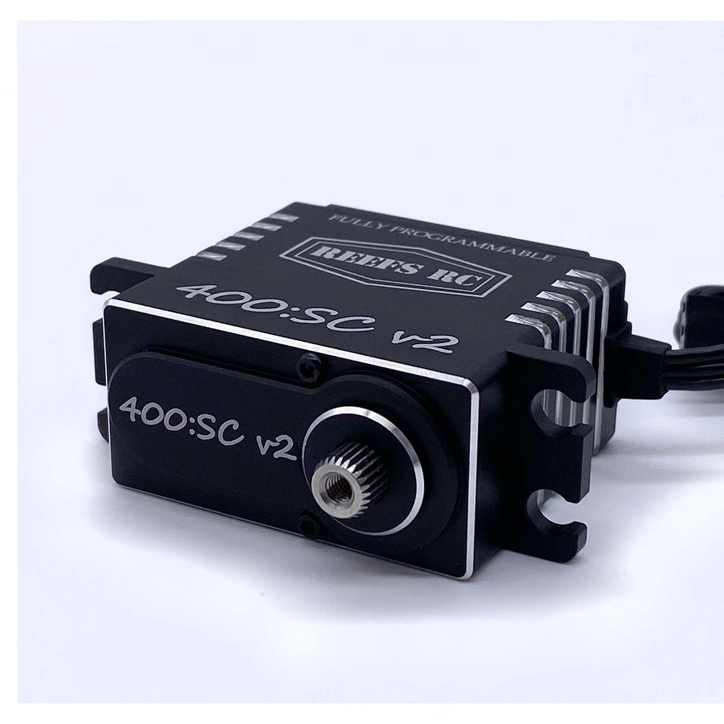 400:SC V2 Standard Digital Metal Gear Waterproof Programmable Servo  Black