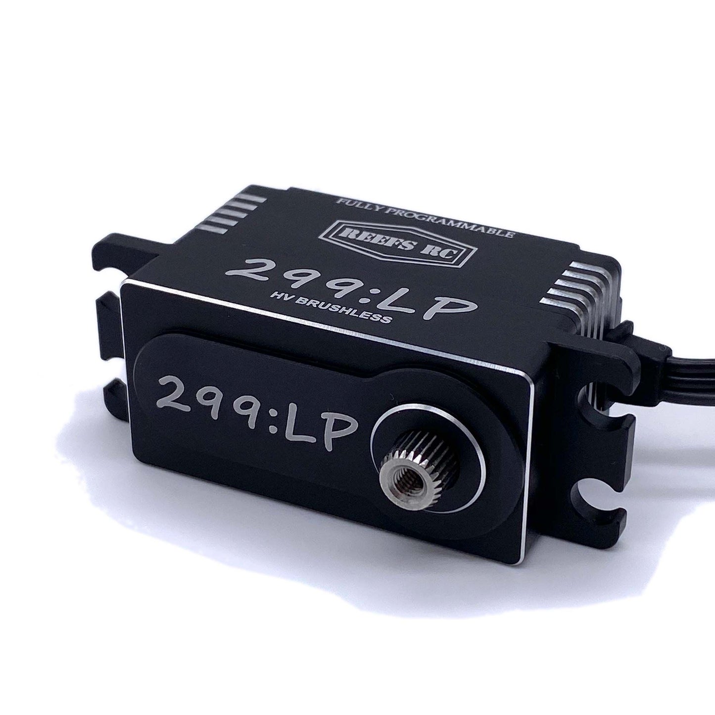 299:LP Low Profile Digital Metal Gear Waterproof Programmable Servo  Black