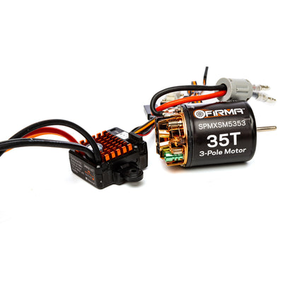 Firma 70A Brushed Smart ESC  2S-3S: IC3 / 35T Brushed Motor Combo