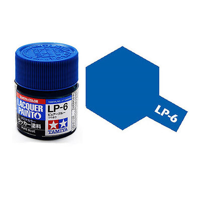 Lacquer Paint  LP-6 Pure Blue  10 mL