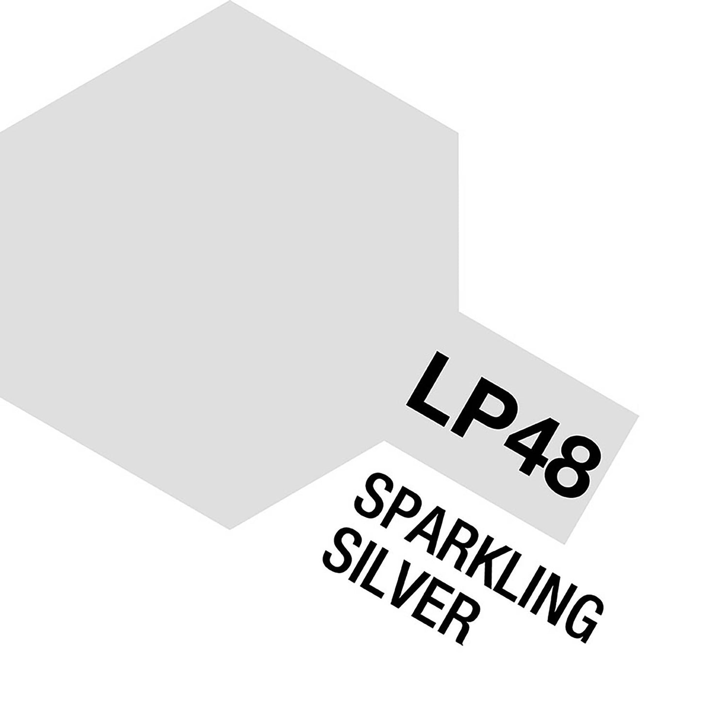 Lacquer Paint  LP-48 Sparkling Silver  10 mL