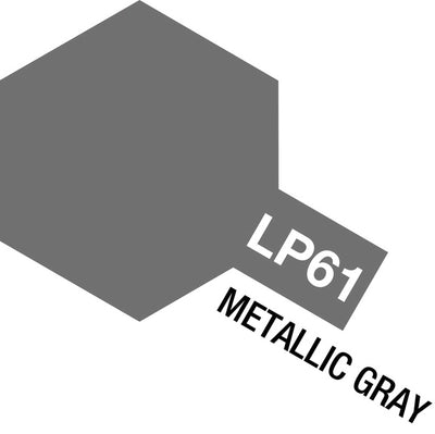 Lacquer Paint  LP-61 Metallic Gray  10 mL