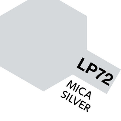 LP-72 Lacquer Paint  Mica Silver  10 mL