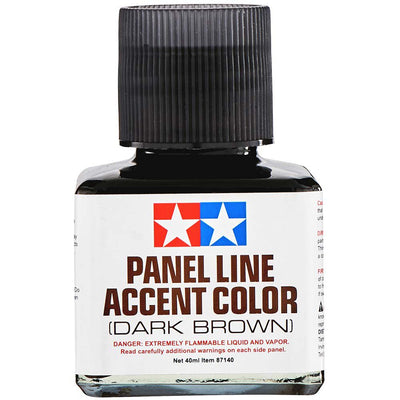 Panel Line Accent Color  40ml Dark Brown