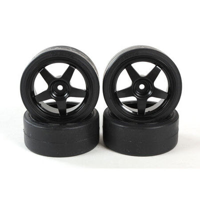 1/10 TT-01 Pre-mounted 26mm Drift Tires  12mm Hex (4)