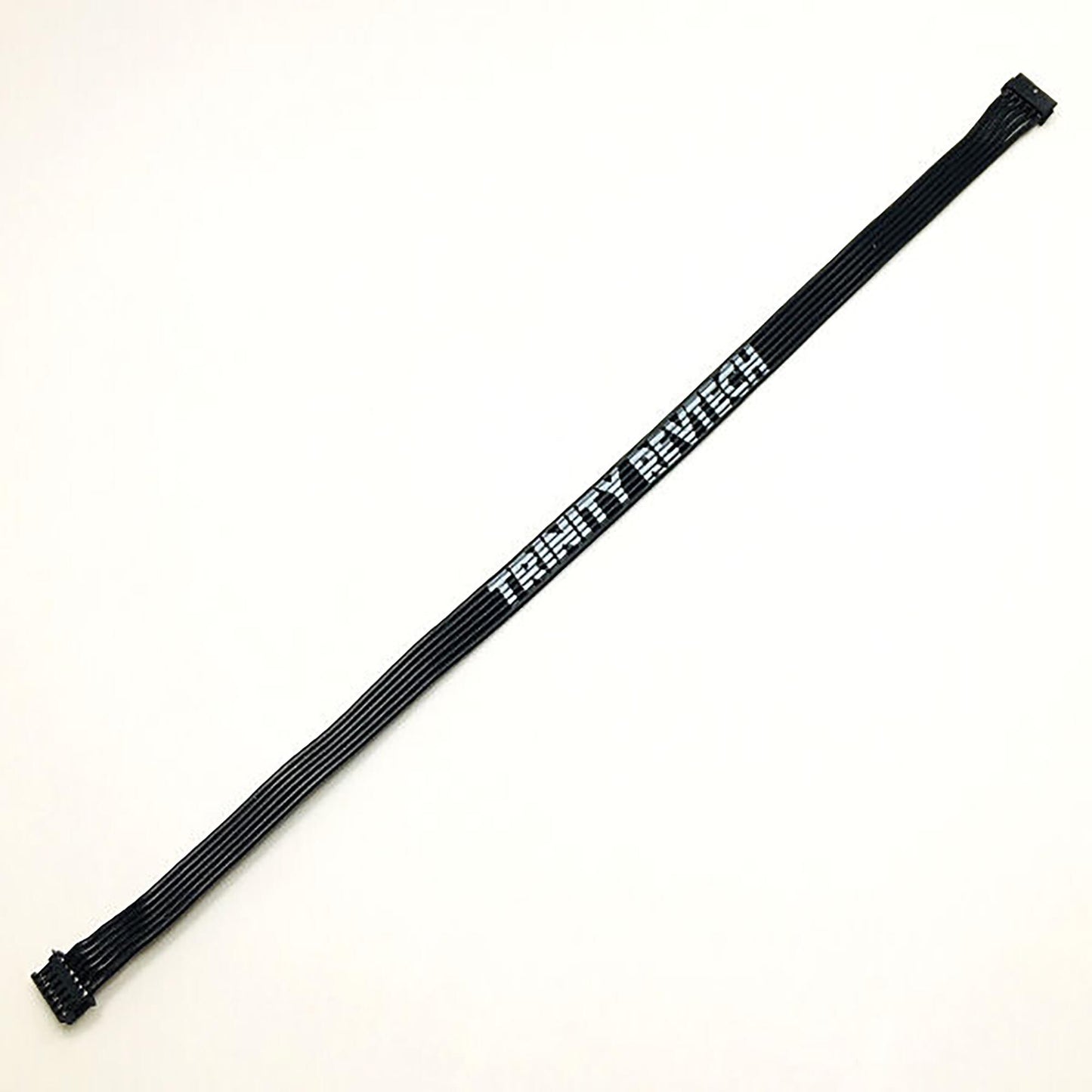 Ultra Flexi Flat Sensor Wire with Trinity Logo White: 100mm