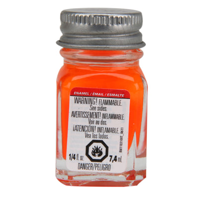 Enamel 1/4oz  Orange Fluorescent