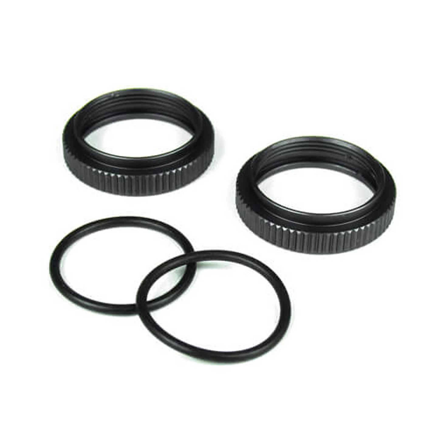 Shock Adjustment Collars Aluminum Gun Metal Anodized (2)