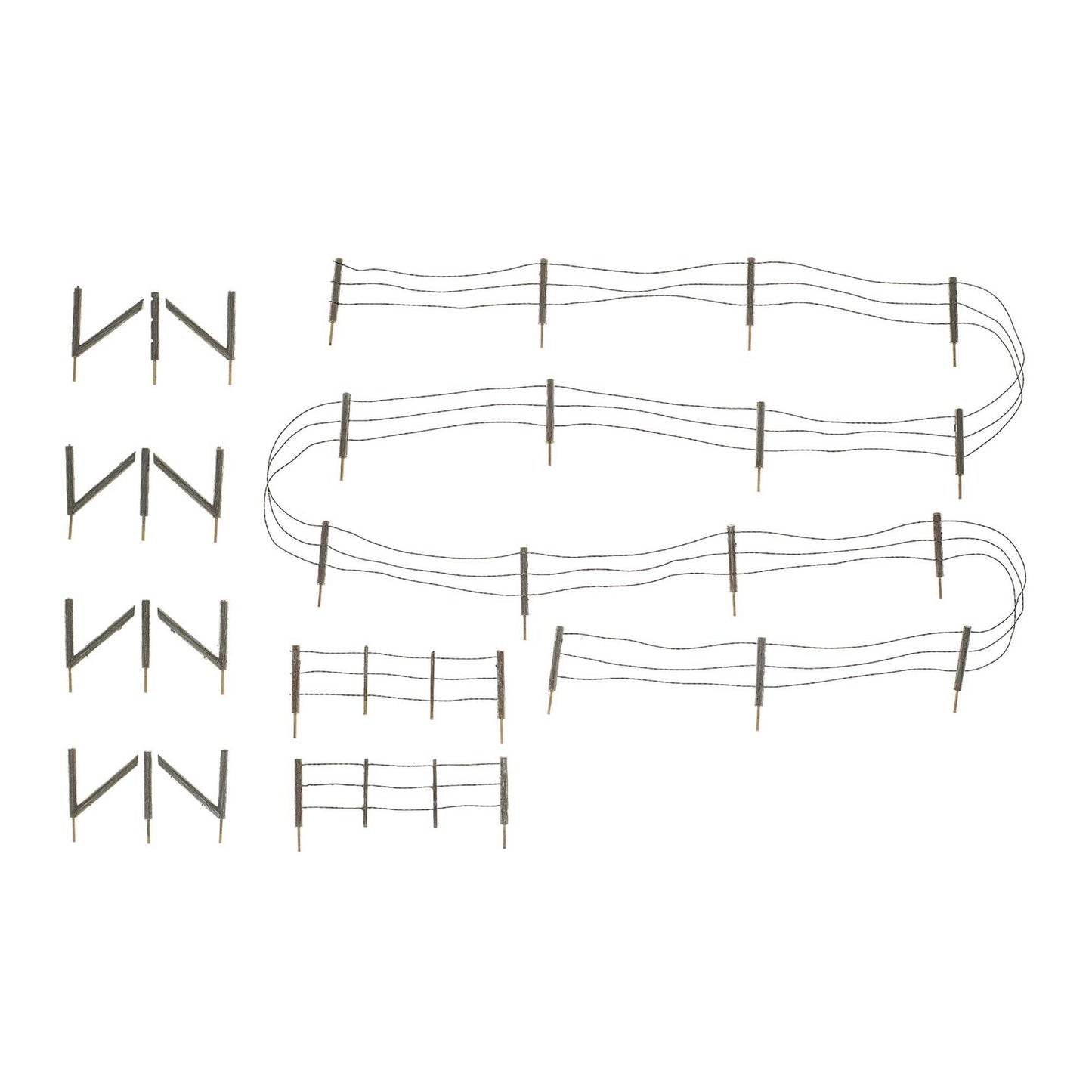 HO Barbed Wire Fence