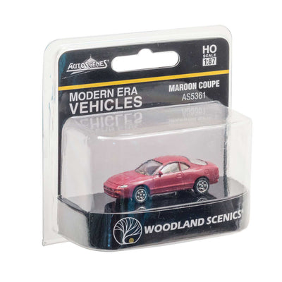 HO Maroon Coupe