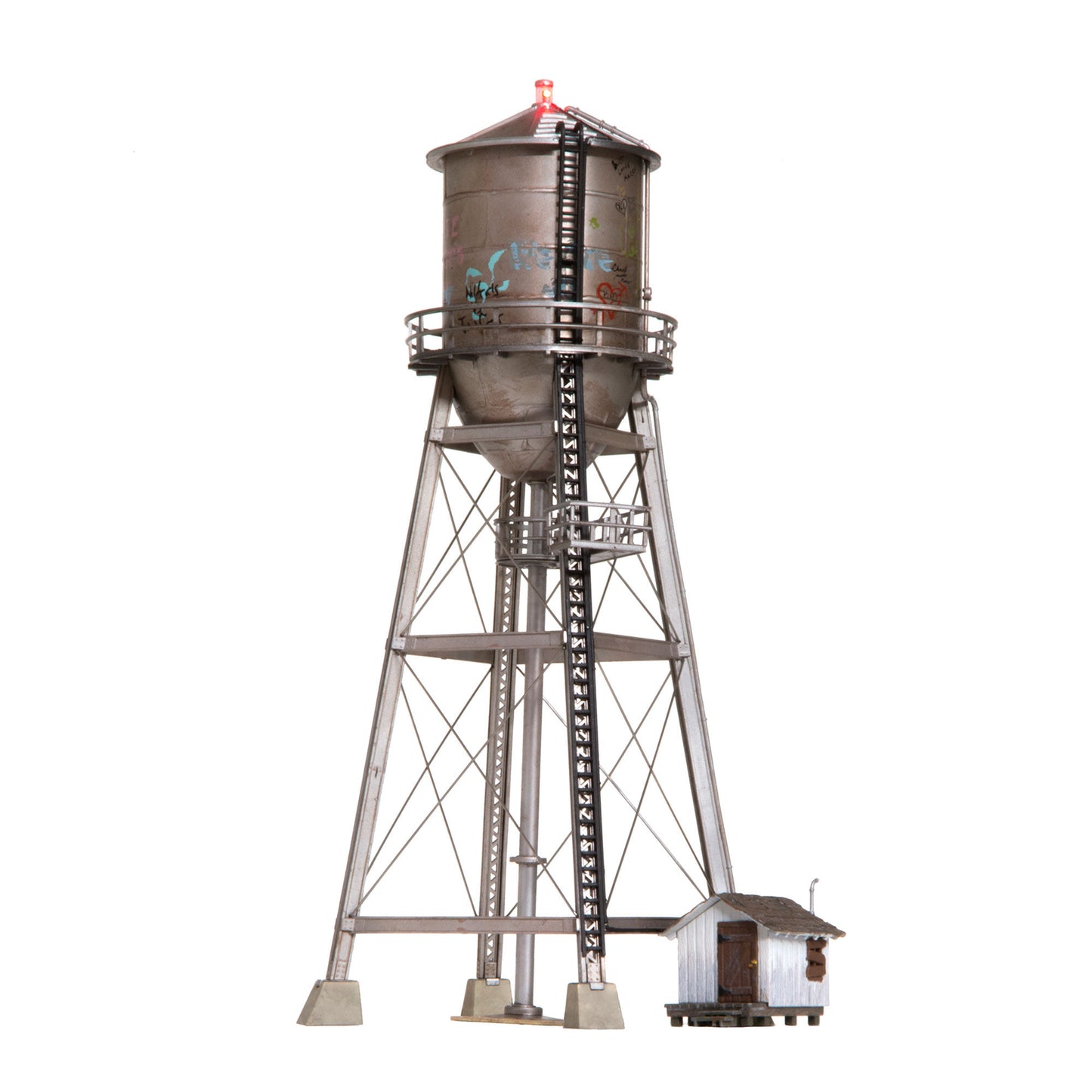 HO Built-Up Rustic Water Tower
