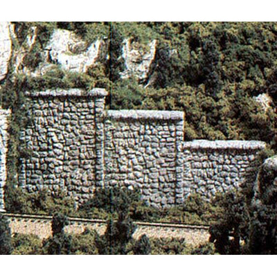 HO Retaining Wall, Random Stone (3)