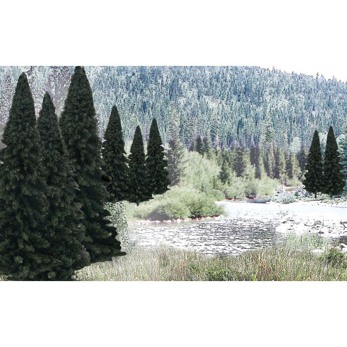 Ready Made Trees Value Pack, Evergreen 2-4" (18)