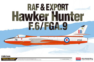 Academy 1/48 RAF & Export Hawker Hunter F.6/FGA.9