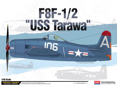 Academy 1/48 F8F-1/2 "USS Tarawa" LE: