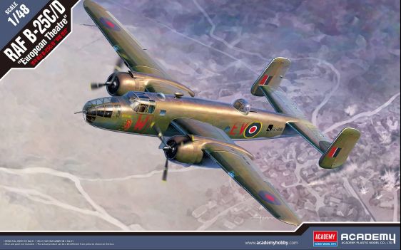 Academy 1/48 RAF B-25C/D "European Theatre