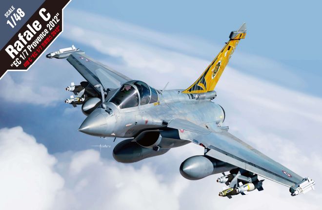 Academy 1/48 Rafale C "EC 1/7 Provence 2012"