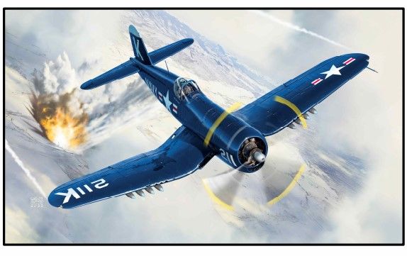 Academy 1/48 USN F4U-4 "Battle of Jangjin Reservoir"