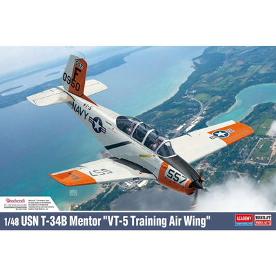 Academy 1/48 USN T-34B Mentor "VT-5 Training Air Wing"